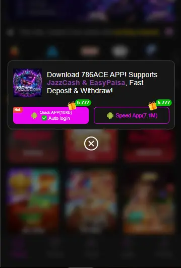  786ACE Game Earning APP