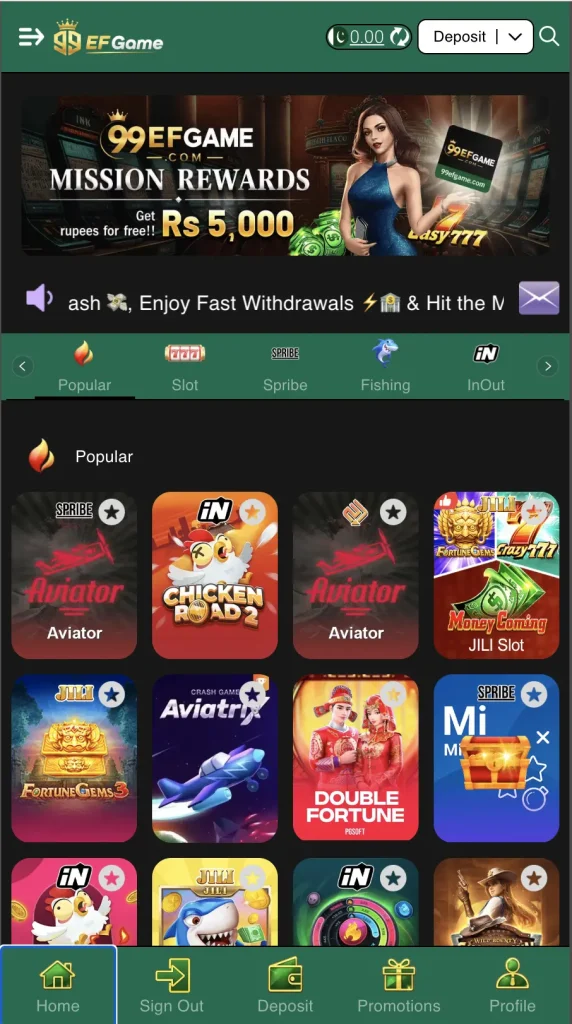 99EF Game APP